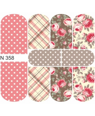 Vandens lipdukas N358