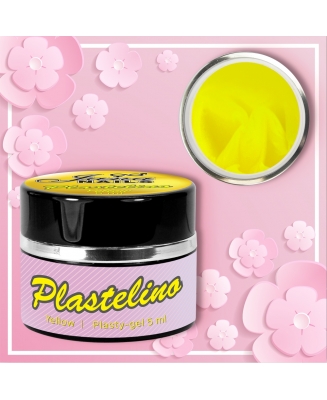 Elastingas gelis - plastelinas Geltonas 5 ml