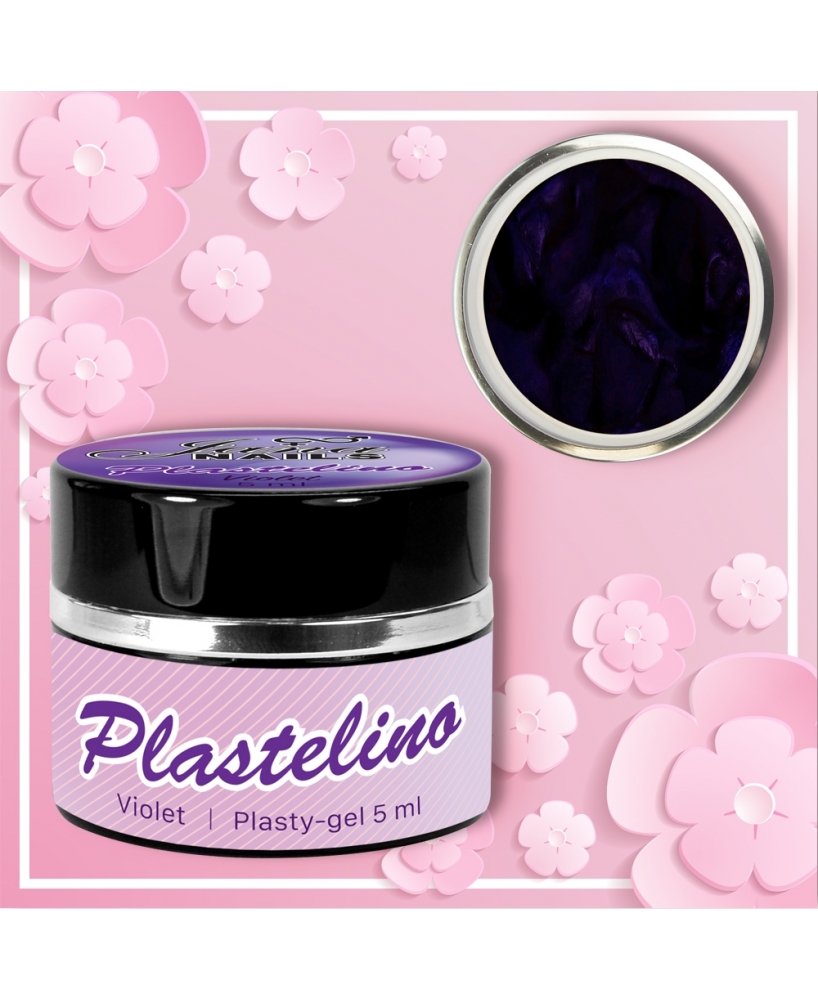 Elastingas gelis - plastelinas Violetinė 5 ml