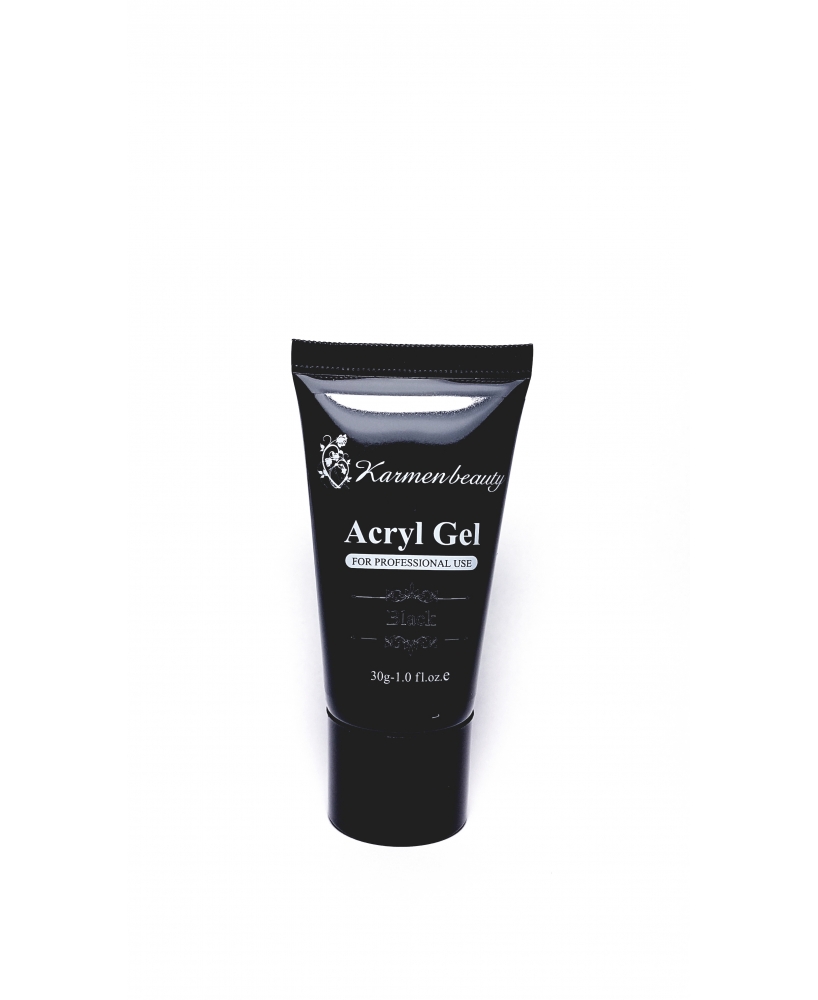 Karmen beauty juodas akrilo gelis 30g.