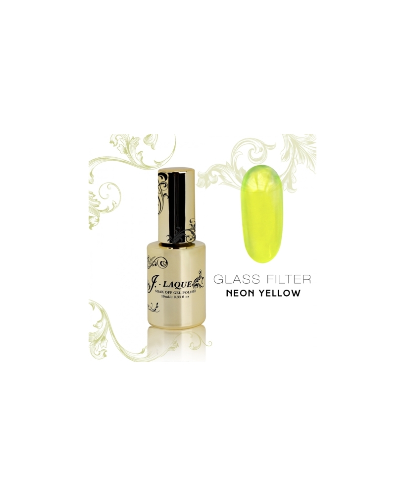 Vitražinis efektas Neon Yellow 10ml