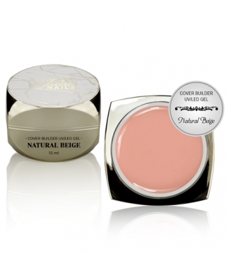 Statybinis gelis Ms. Natural Beige cover gel 15 ml