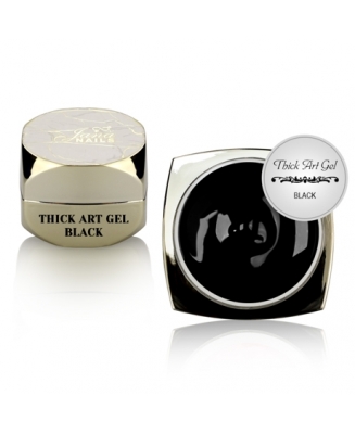 „Thick Art“ juodas gelis 5ml