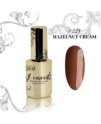 Jn gelinis lakas 221 Hazelnut cream 10 ml