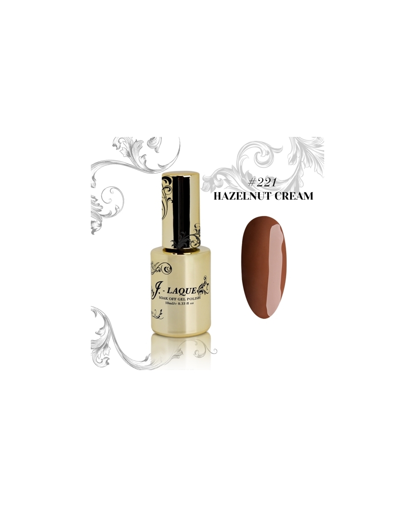 Jn gelinis lakas 221 Hazelnut cream 10 ml