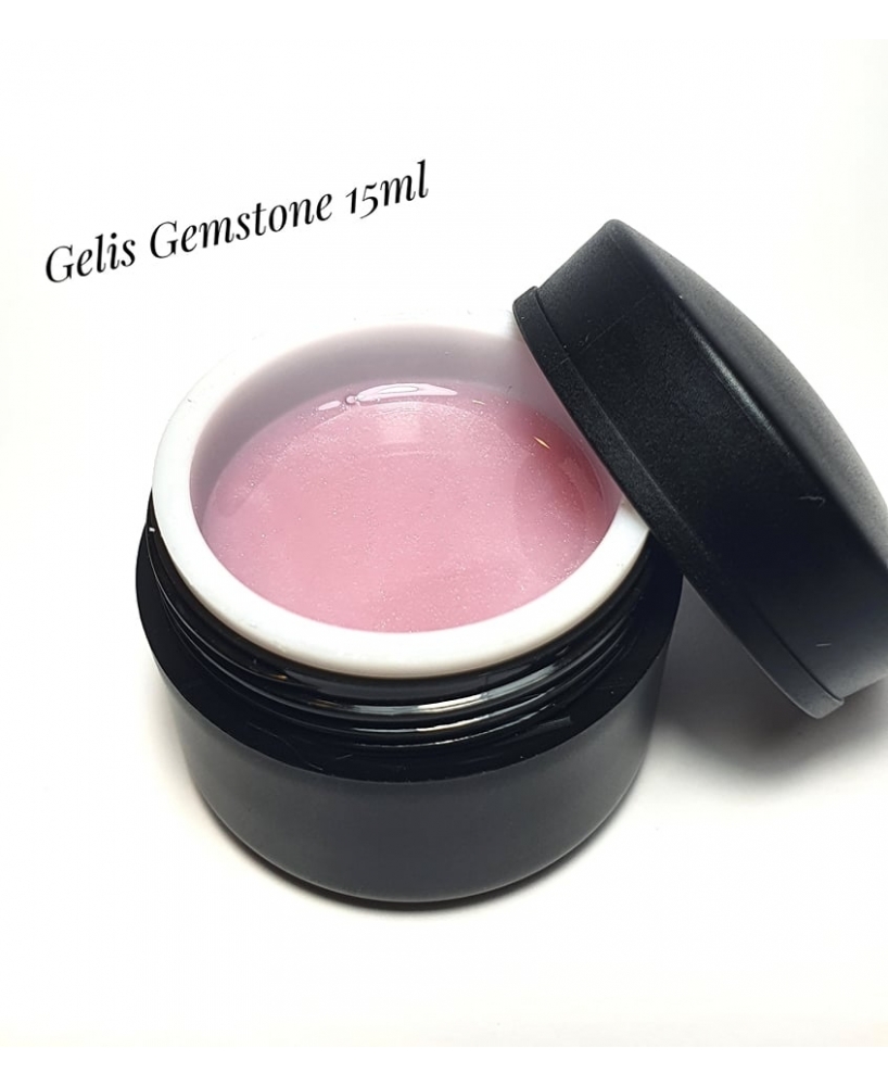 UV Daugiafunkcinis gelis Gemstone pink 15ml 