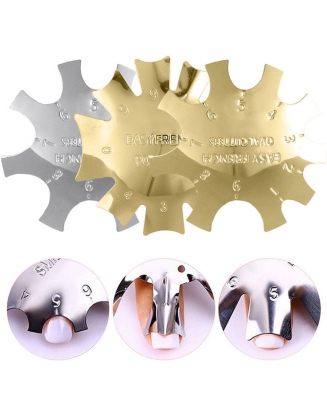 Metalinė formelė French dizainui Poly tips