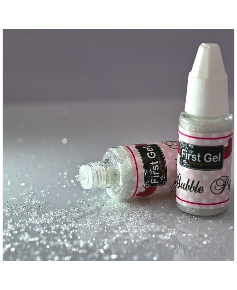First gel mikrogranulės nagų dekoravimui 17g.