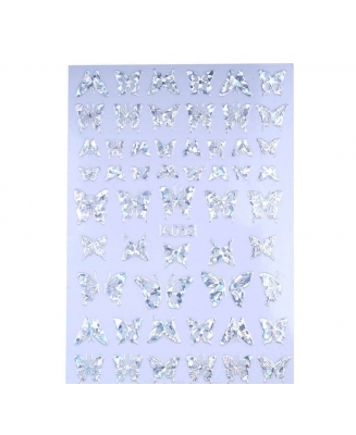 3D lipnūs lipdukai nagams